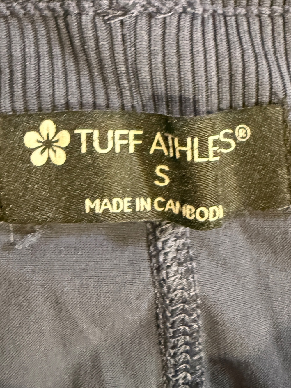 Tuff Athletics Small Deep Blue Athletic Shorts - Picture 4 of 6